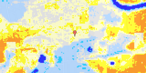 Ekstrem regn på Kornager 36