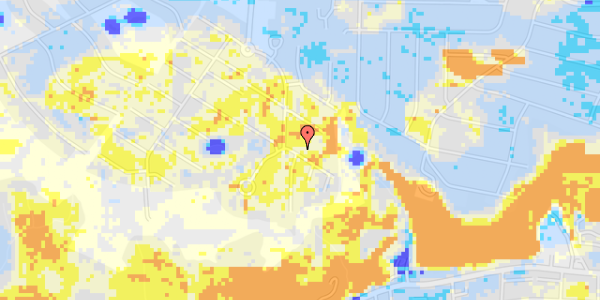 Ekstrem regn på Ledavej 3