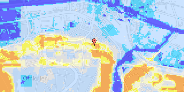 Ekstrem regn på Lille Bjerggade 14, 1. 