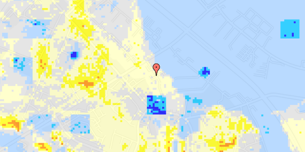 Ekstrem regn på Lundahl Nielsens Vej 4