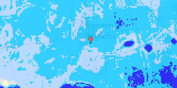 Ekstrem regn på Møllebyvej 14