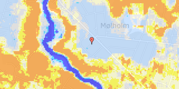 Ekstrem regn på Møller Jensensvej 6