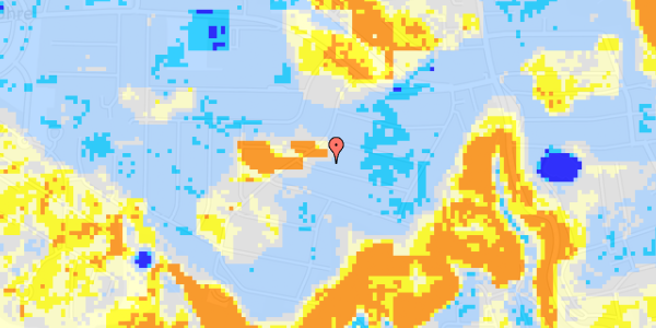 Ekstrem regn på Neptunvej 18