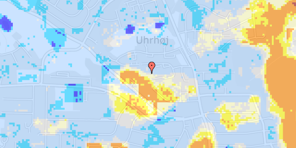 Ekstrem regn på Nordlandsvej 4, st. 