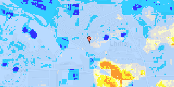 Ekstrem regn på Novavej 5