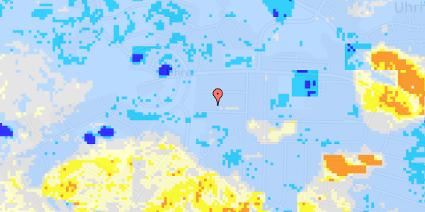 Ekstrem regn på Orionvej 12