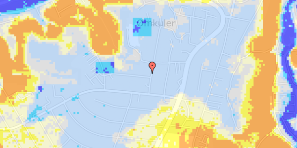 Ekstrem regn på Pilevænget 26, 2. th