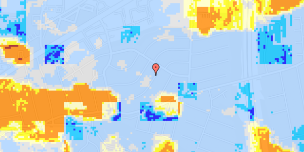 Ekstrem regn på Rensdyrvej 21