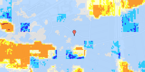 Ekstrem regn på Rensdyrvej 23