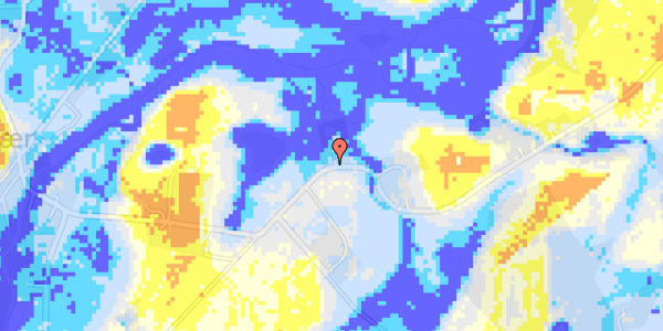 Ekstrem regn på Ruevej 182