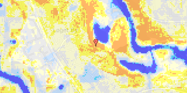 Ekstrem regn på Sandnæsvej 7