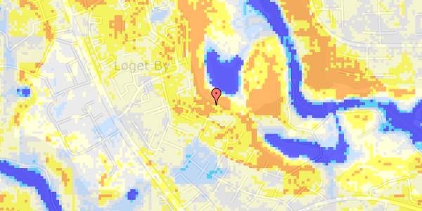 Ekstrem regn på Sandnæsvej 13