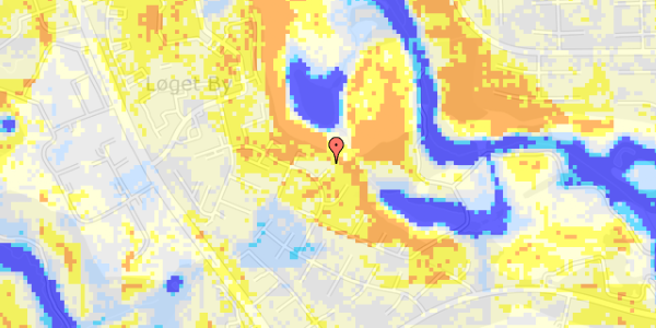 Ekstrem regn på Sandnæsvej 25