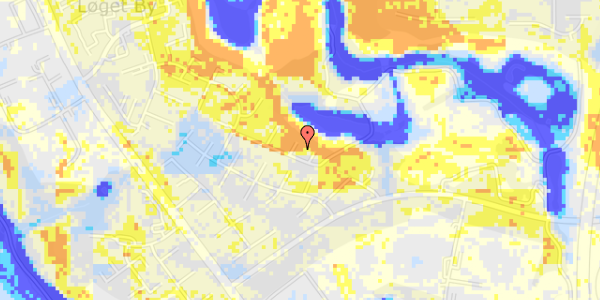 Ekstrem regn på Sandnæsvej 69