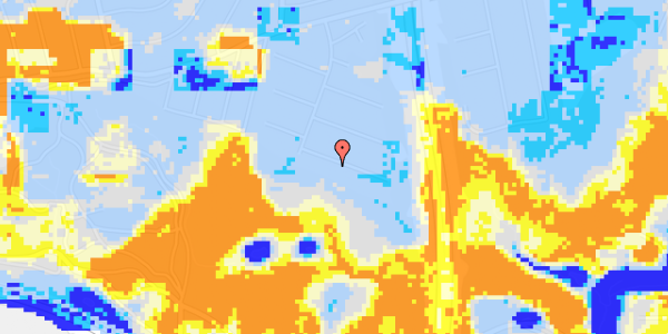 Ekstrem regn på Sankelmarkvej 8