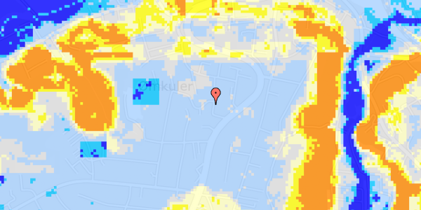 Ekstrem regn på Sdr Vang 5