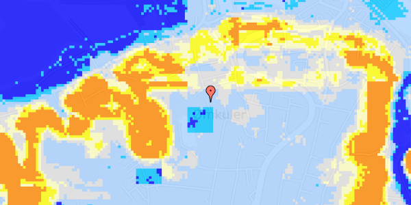 Ekstrem regn på Sdr Vang 19