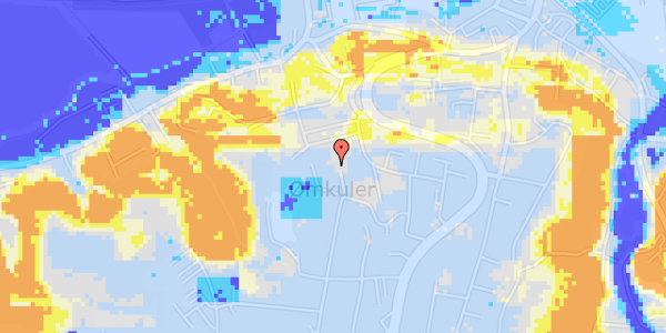 Ekstrem regn på Sdr Vang 22