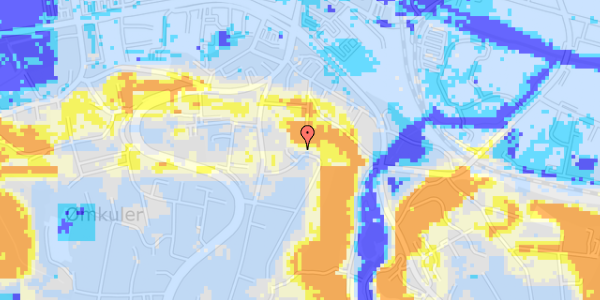 Ekstrem regn på Sdr Villavej 7B