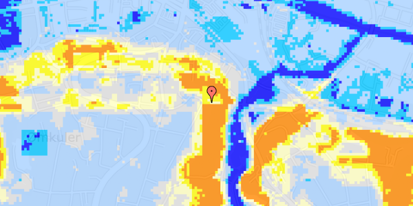 Ekstrem regn på Sdr Villavej 15