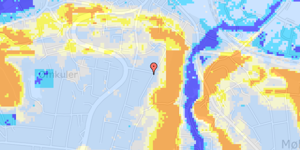 Ekstrem regn på Sdr Villavej 26