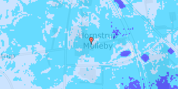 Ekstrem regn på Solskovvej 13