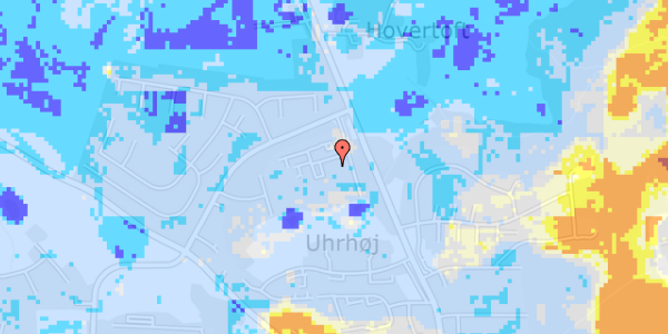 Ekstrem regn på Storegårdsvej 108