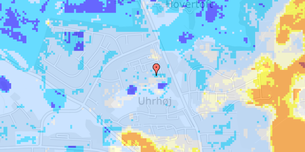 Ekstrem regn på Storegårdsvej 130