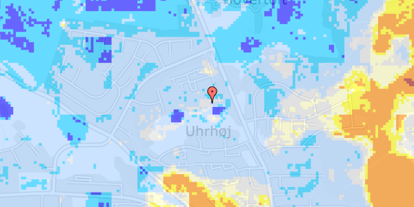 Ekstrem regn på Storegårdsvej 142