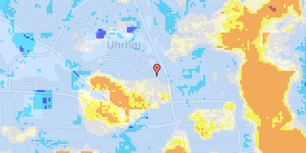 Ekstrem regn på Telemarksvej 2