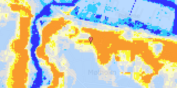 Ekstrem regn på Tidseltoft 6