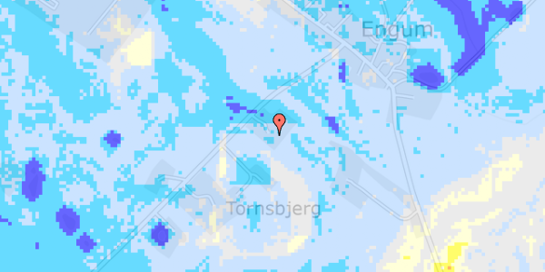 Ekstrem regn på Tornsbjergvej 58