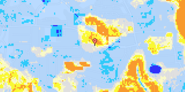 Ekstrem regn på Venusvej 4