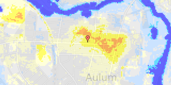 Ekstrem regn på Danmarksgade 38A