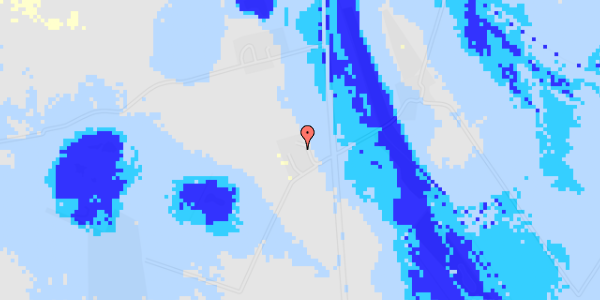 Ekstrem regn på Herningvej 94