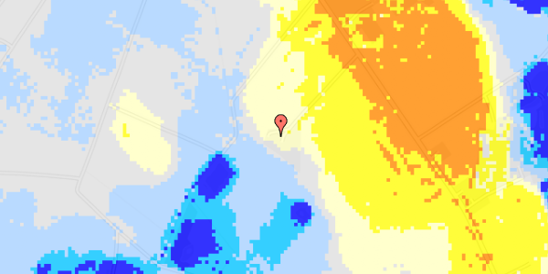 Ekstrem regn på Karupvej 26