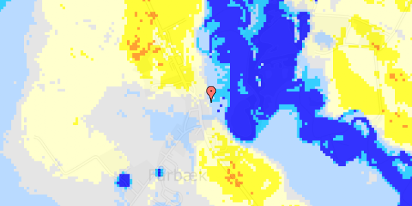 Ekstrem regn på Karupvej 61