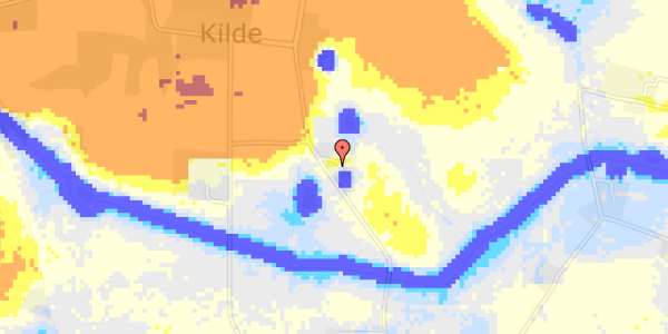 Ekstrem regn på Kildevej 13