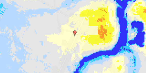 Ekstrem regn på Langgade 41