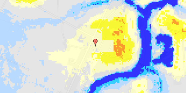 Ekstrem regn på Langgade 58