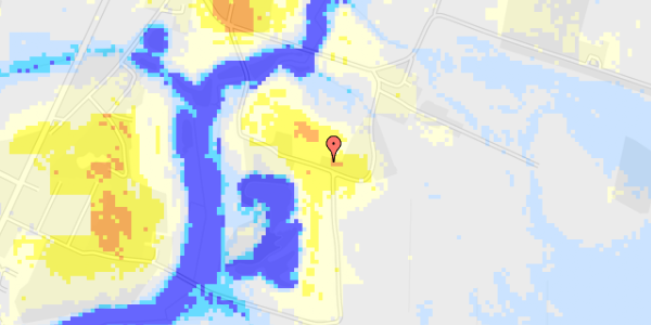 Ekstrem regn på Teglværksvej 18