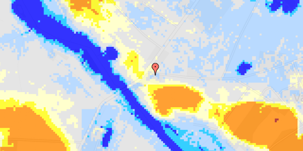 Ekstrem regn på Varhedevej 2