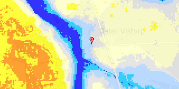 Ekstrem regn på Vistorpvej 9