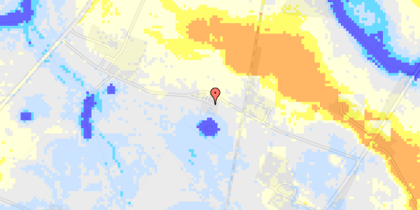 Ekstrem regn på Vråvej 2