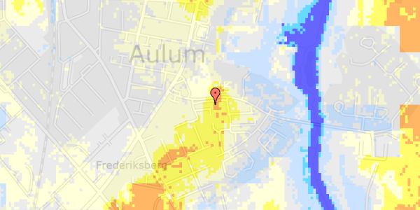 Ekstrem regn på Østertoft 16