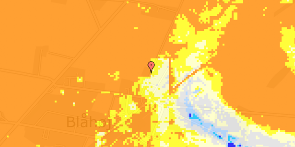 Ekstrem regn på Stigbjergvej 7