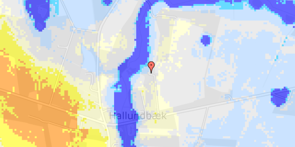 Ekstrem regn på Øgelundvej 11