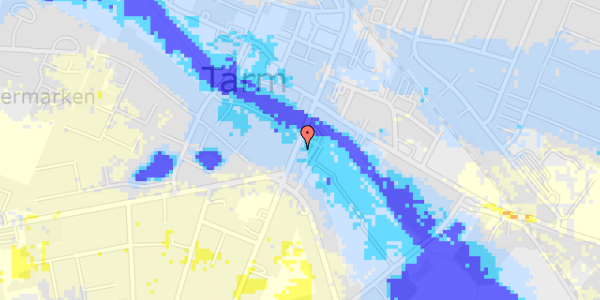 Ekstrem regn på Storegade 55A