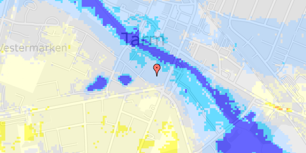 Ekstrem regn på Storegade 58D