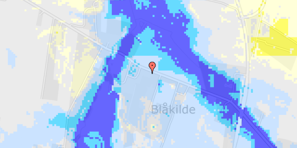 Ekstrem regn på Blåkildevej 21